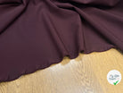 MAILLE BISTRETCH TECNICO BURGUNDY 10% ELASTHANNE - My Little Coupon