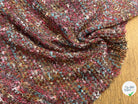 MAILLE BOUCLETTE TENDANCE ROUGE - My Little Coupon