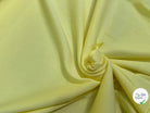 MAILLE CÔTE 1X1  STRETCH JAUNE LEMON - My Little Coupon