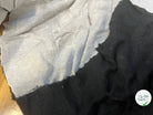 MAILLE COTON CONTRECOLLÉE ULTRA STRETCH NOIR ET BLANC - My Little Coupon