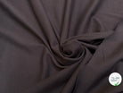 MAILLE COTON CÔTE 1X1  STRETCH BURNT RED - My Little Coupon