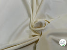 MAILLE COTON CÔTE 1X1  STRETCH  LIGHT CREAM - My Little Coupon