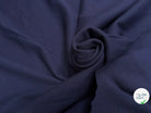 MAILLE COTON CÔTE 1X1 STRETCH WORK BLUE - My Little Coupon