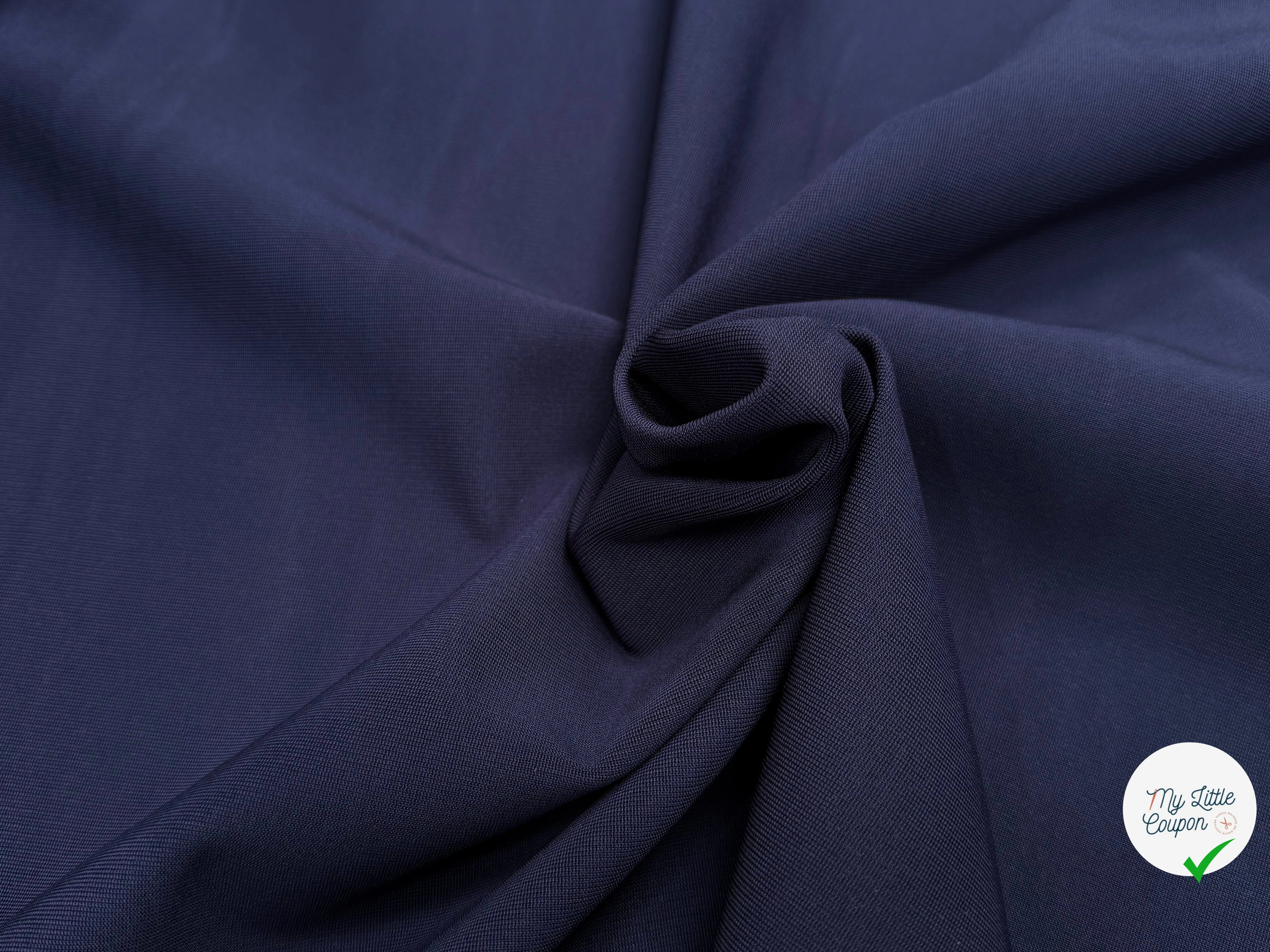 MAILLE COTON ÉFFET TRICOT ULTRA STRETCH WORK BLUE - My Little Coupon