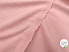 MAILLE COTON LOURDE ROSE DRAGÉE - My Little Coupon - tissu - coudre