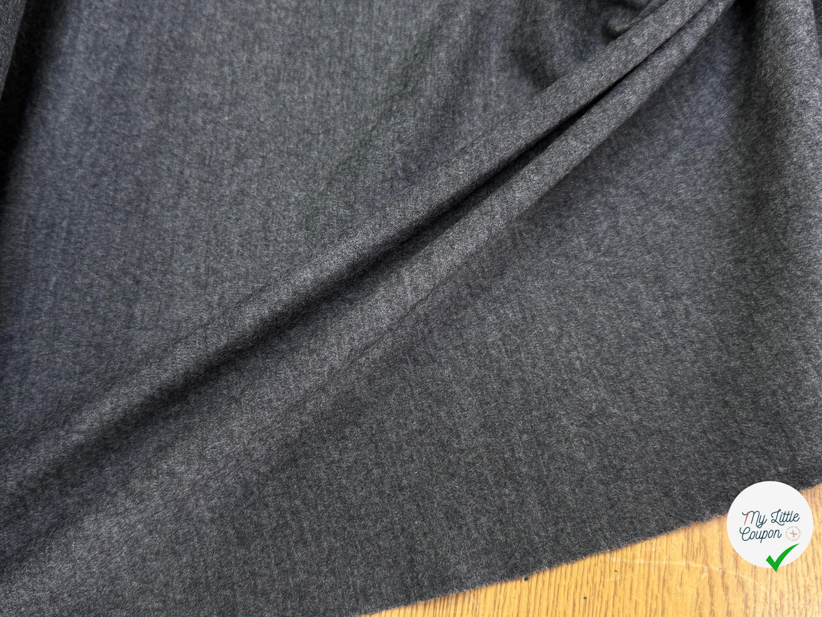MAILLE DE LAINE EXTENSIBLE LOURDE GRISE BEAU TOUCHER ET BELLE TENUE - My Little Coupon