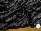 MAILLE DIAMANT ESPRIT FESTIF ARGENT FOND NOIR - My Little Coupon