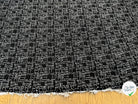 MAILLE EFFET GRUNGE MOUCHETÉE NOIR&BLANC - My Little Coupon