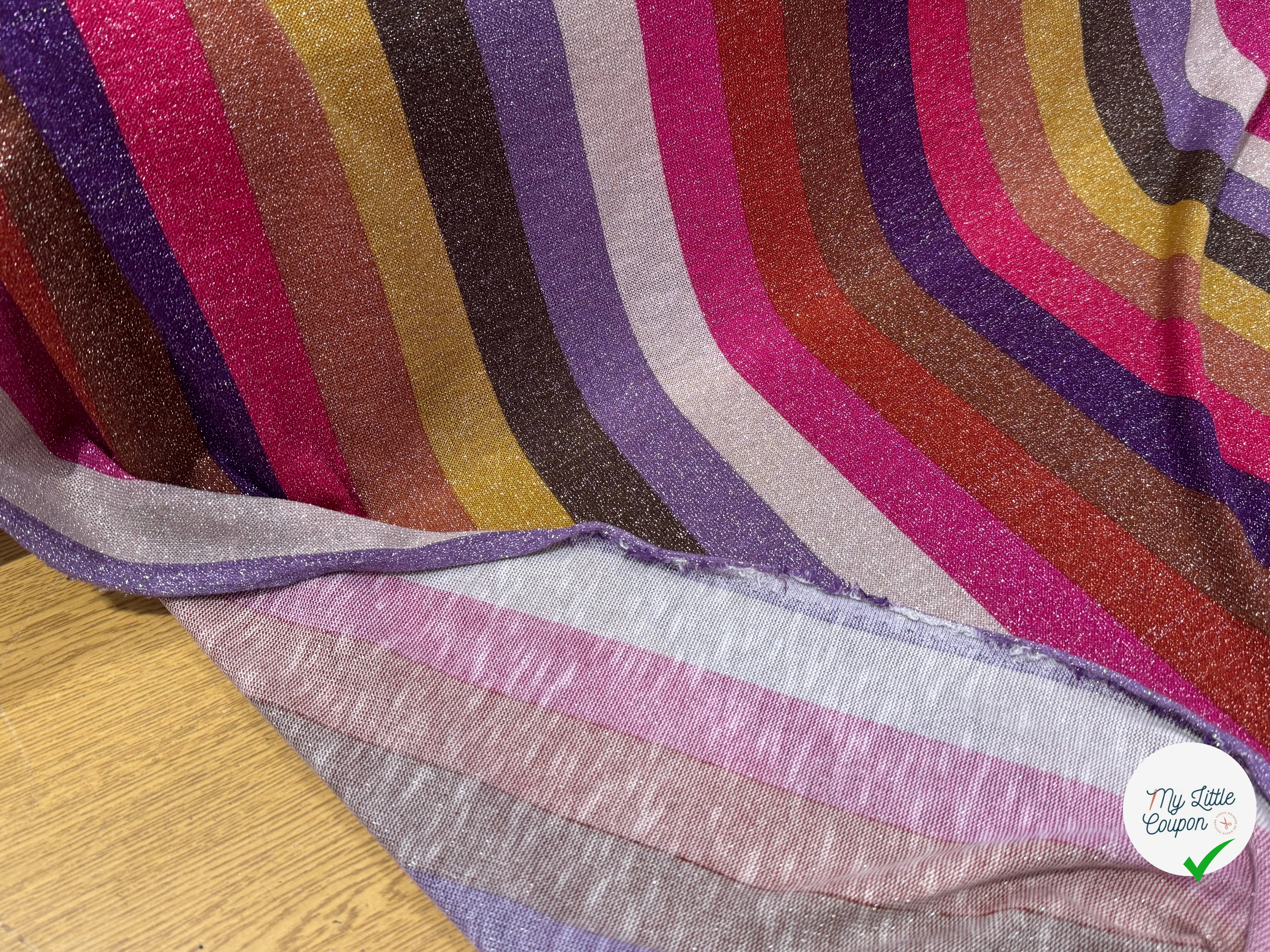 MAILLE FESTIVE MULTICOLORES #2 BRILLANTE - My Little Coupon