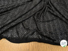 MAILLE FÊTE SÉQUIN MOTIF GLOBE ET GÉOMETRIQUE BLACK&SILVER - My Little Coupon