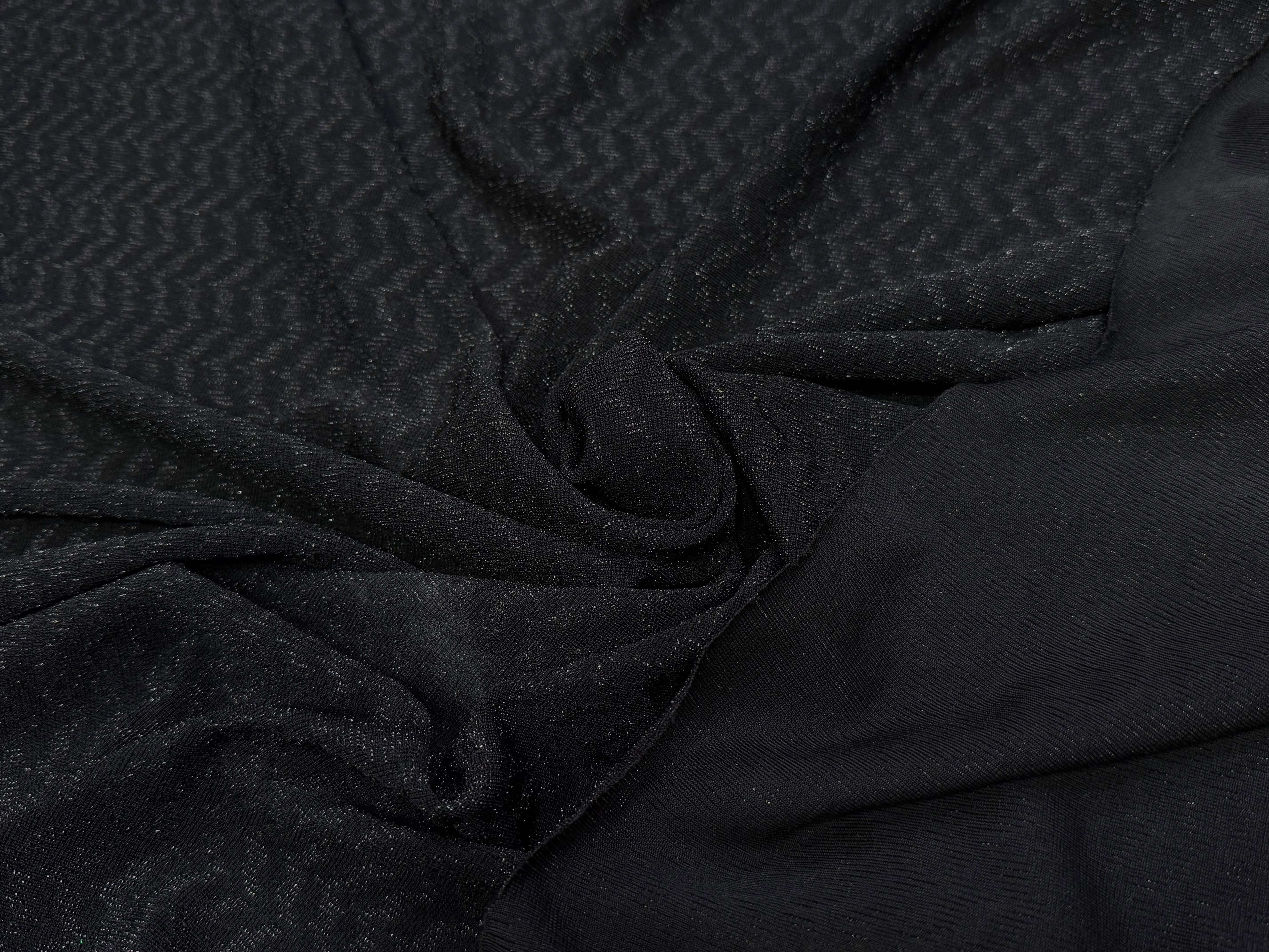 MAILLE FÊTE ULTRA STRETCH BRILLANT BLACK - My Little Coupon