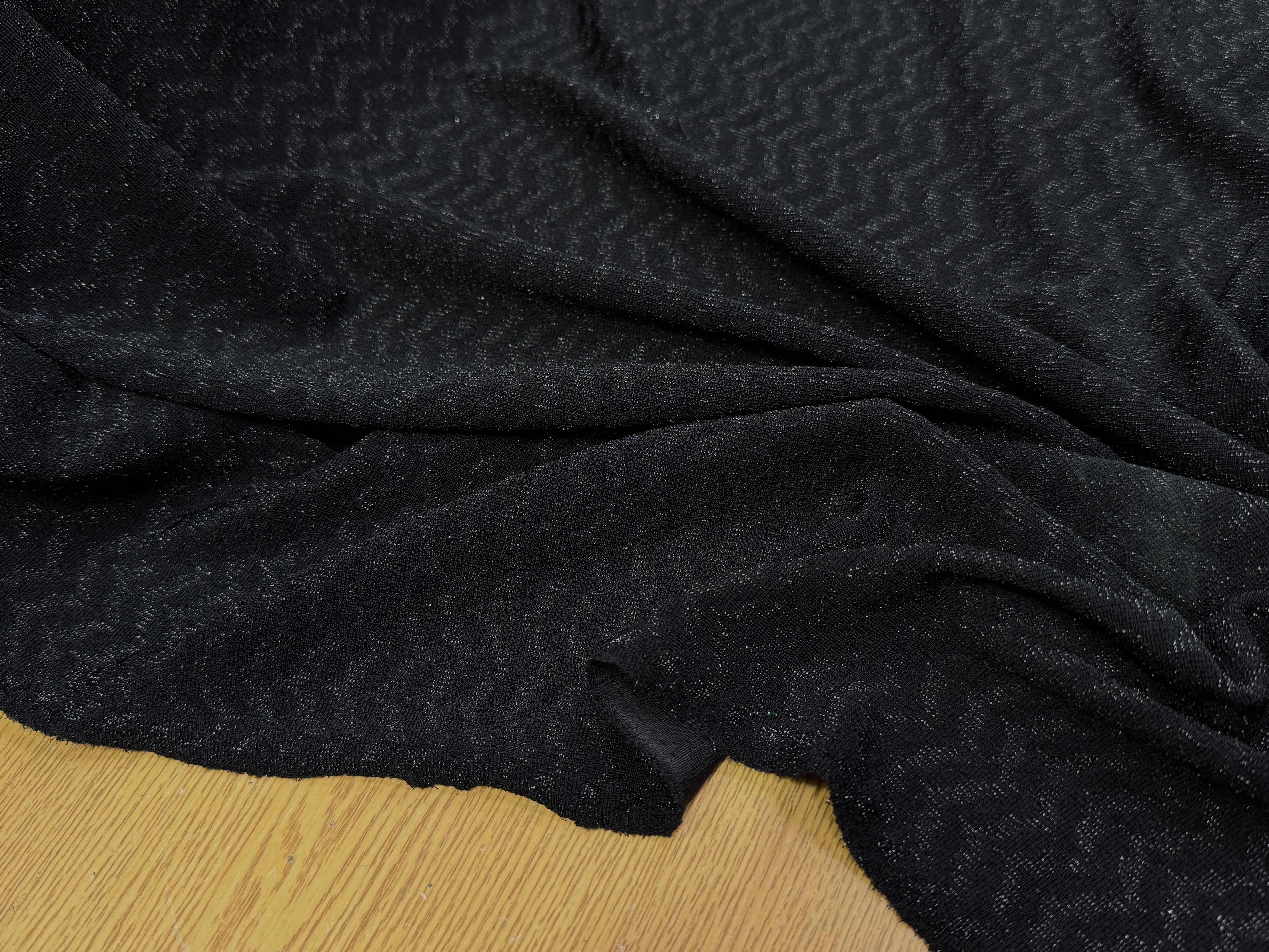 MAILLE FÊTE ULTRA STRETCH BRILLANT BLACK - My Little Coupon
