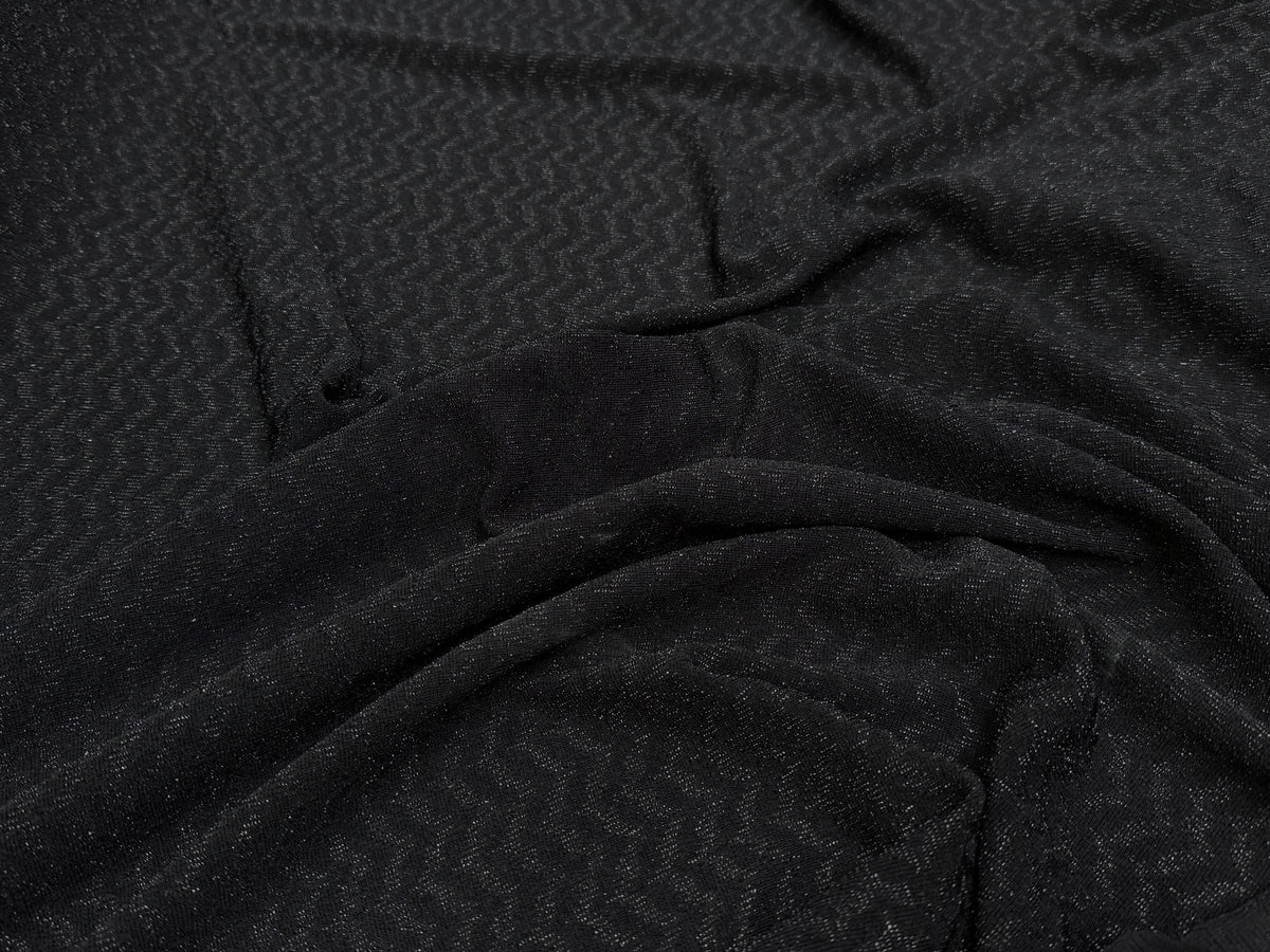 MAILLE FÊTE ULTRA STRETCH BRILLANT BLACK - My Little Coupon