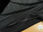 MAILLE FÊTE ULTRA STRETCH BRILLANT BLACK SILVER - My Little Coupon