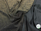 MAILLE FÊTE ULTRA STRETCH BRILLANT OR POLY FRENCH TERRY 2 TONE - My Little Coupon