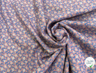 MAILLE GRATTÉE JACQUARD FLEURS ROSE PÂLE FOND BLEU - My Little Coupon