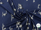 MAILLE JACQUARD ESPRIT MILANO PINGOUINS BLEU MARINE DIVA PINGOUIN MARINE - My Little Coupon