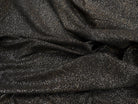 MAILLE JERSEY FOND NOIR POINT ARGENTÉ REFLET BRONZE - My Little Coupon