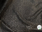 MAILLE JERSEY FOND NOIR POINT ARGENTÉ REFLET BRONZE - My Little Coupon
