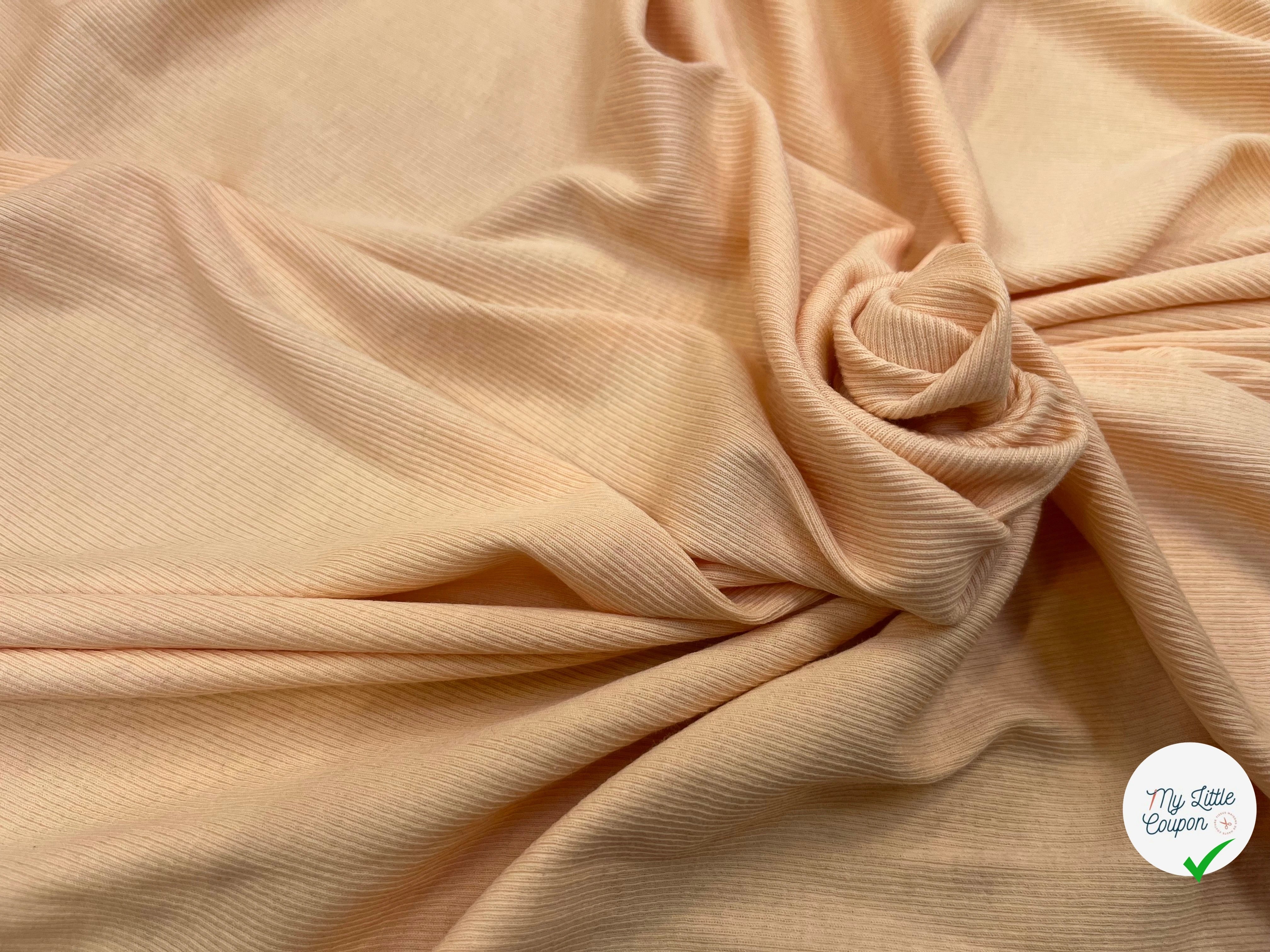 MAILLE LEGÈREMENT COTELLÉ LÉGER 105CM LIGHT SUNSET STRETCH - My Little Coupon