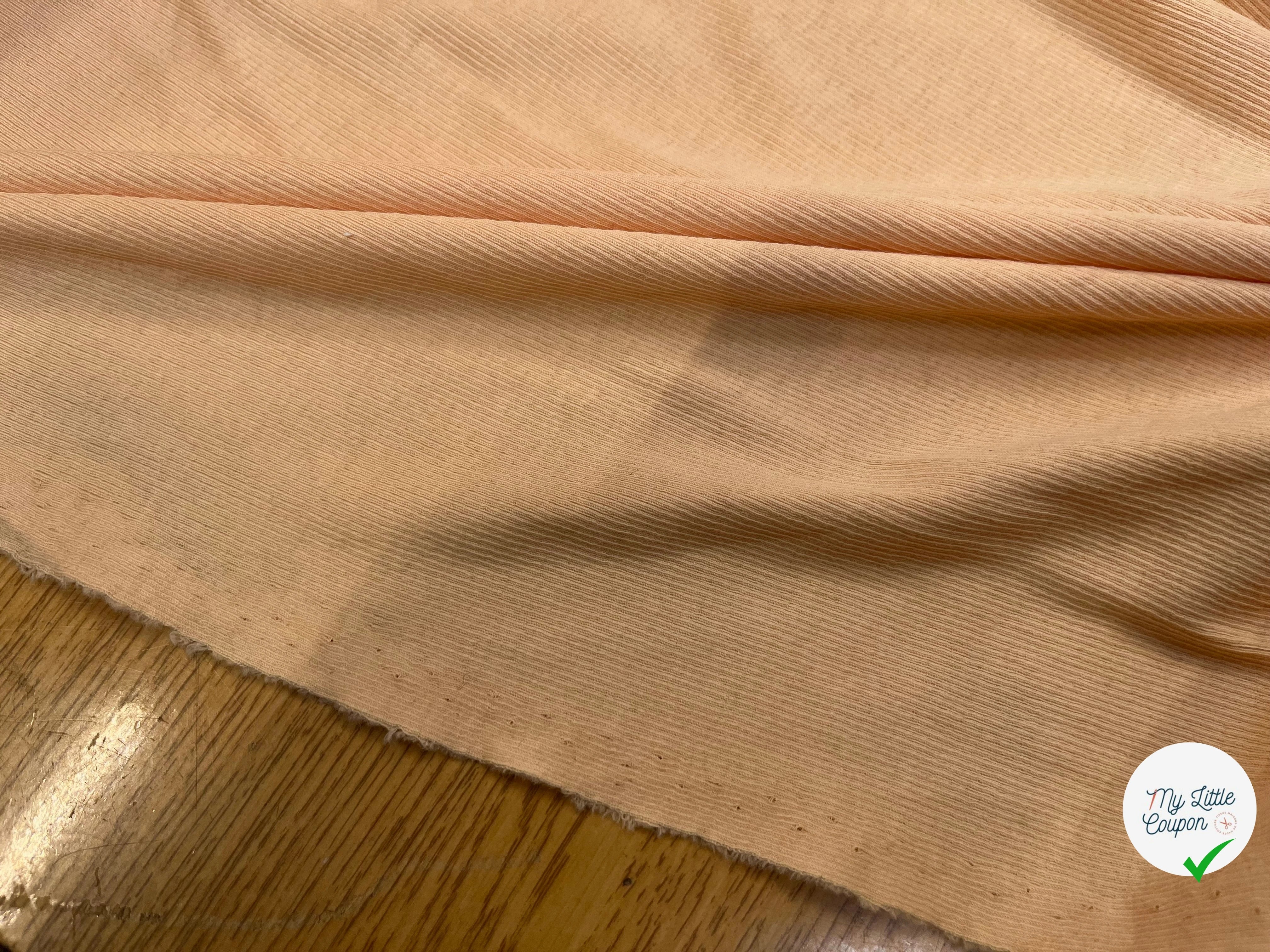 MAILLE LEGÈREMENT COTELLÉ LÉGER 105CM LIGHT SUNSET STRETCH - My Little Coupon