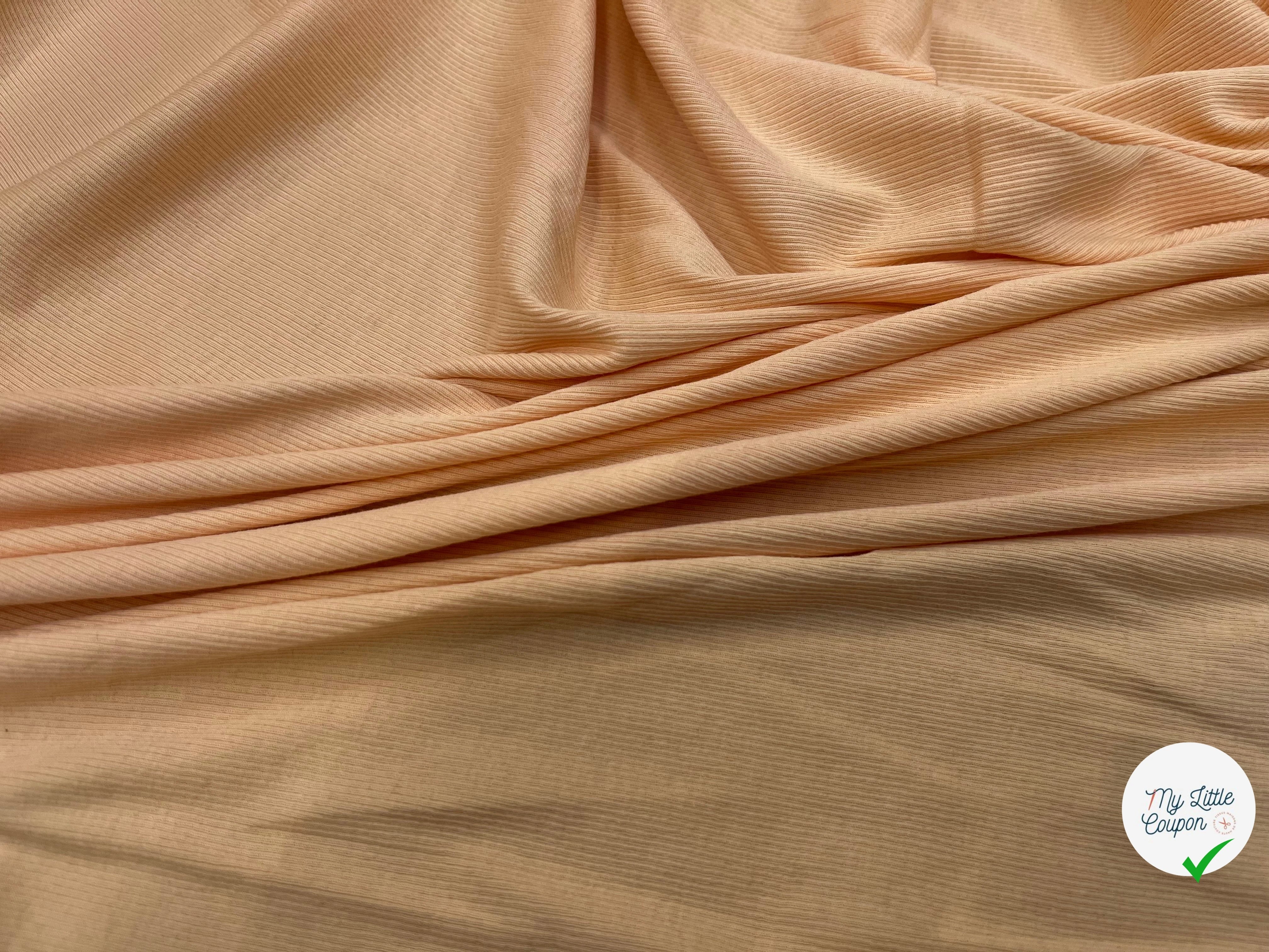MAILLE LEGÈREMENT COTELLÉ LÉGER 105CM LIGHT SUNSET STRETCH - My Little Coupon