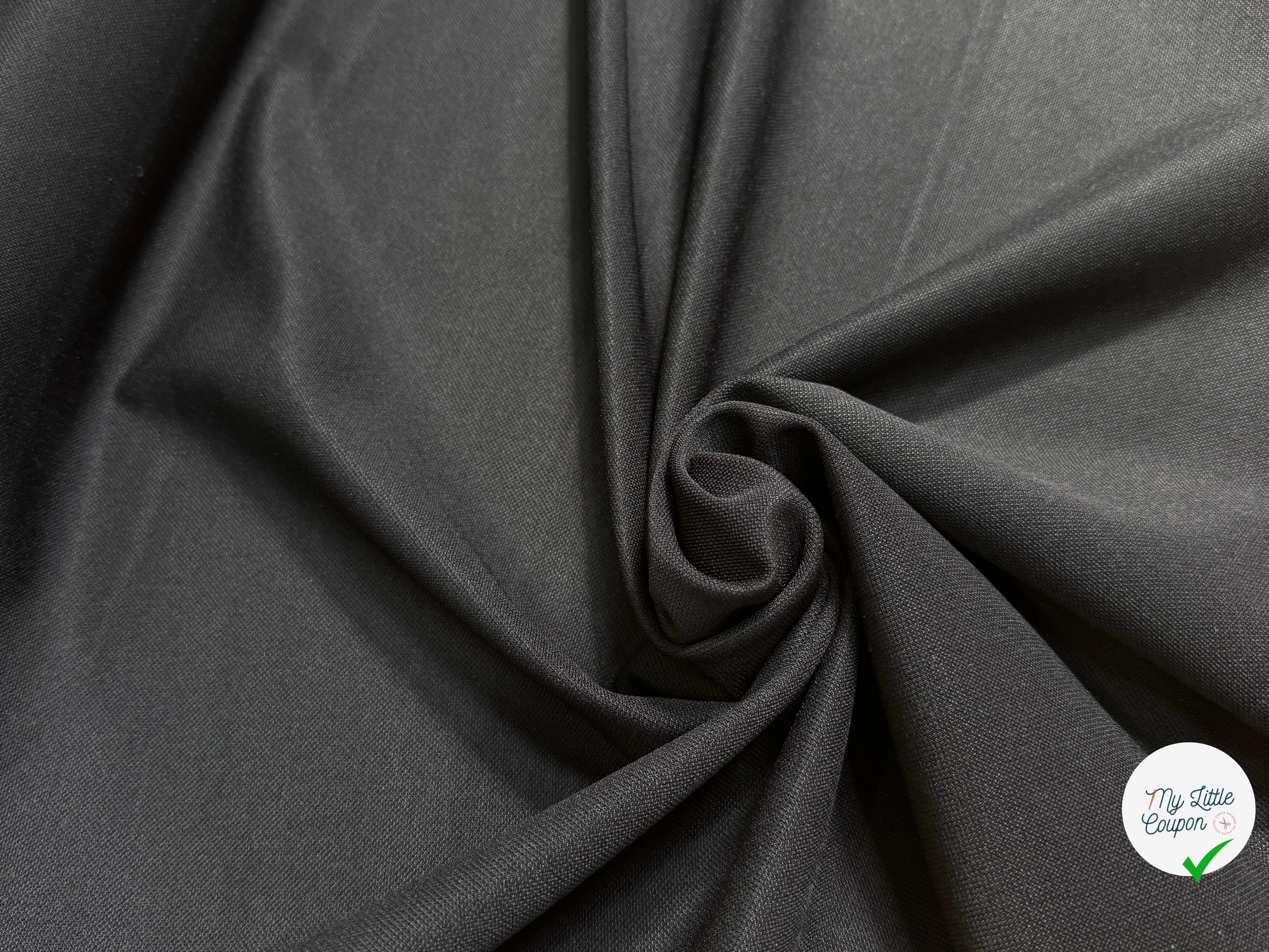 MAILLE LOURDE 76% VISCOSE ASPECT CREPE 5% ÉLASTHANNE TENUE LOURDE - My Little Coupon