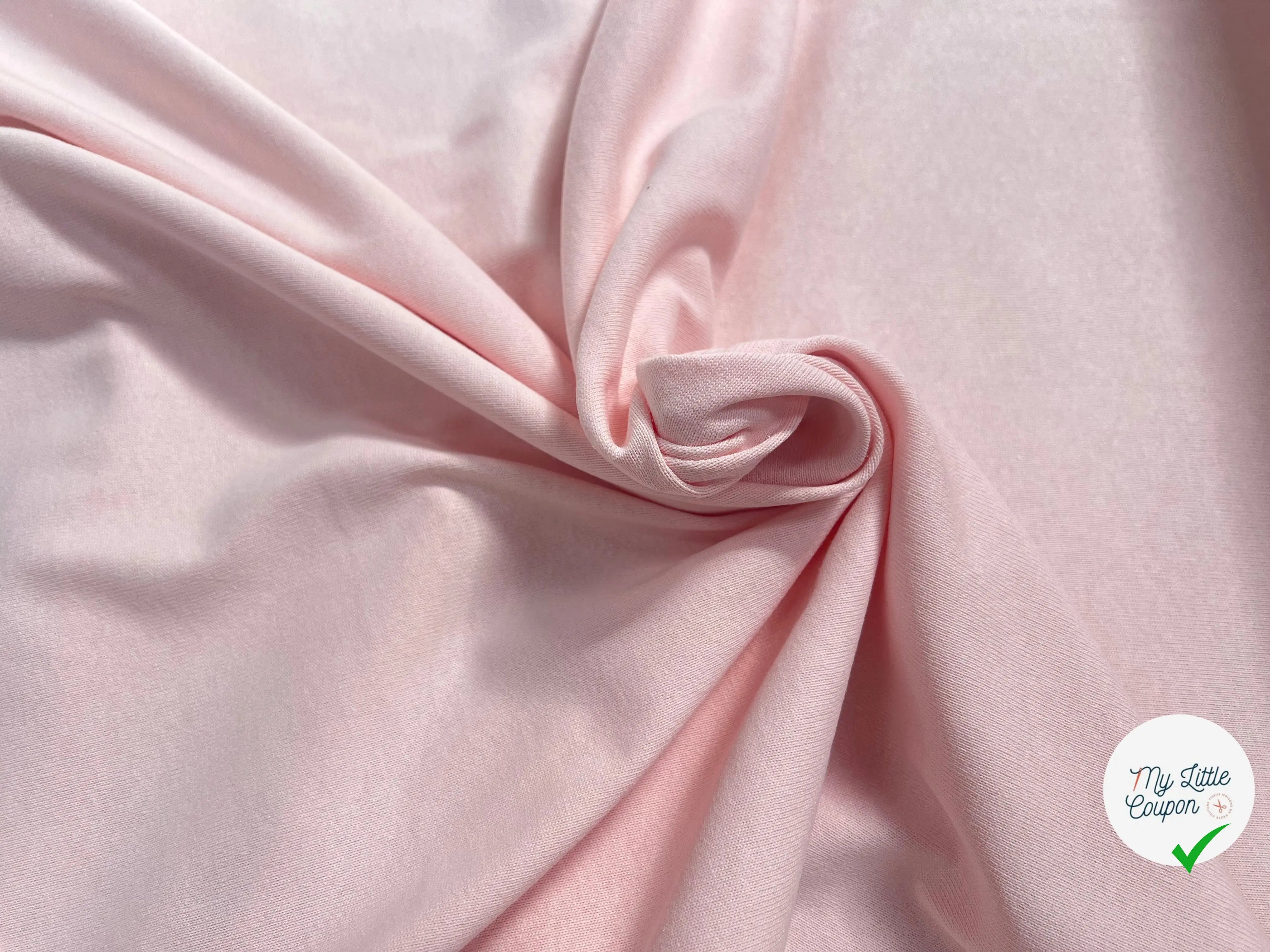 MAILLE LOURDE COTON ROSE BABY PINK - My Little Coupon