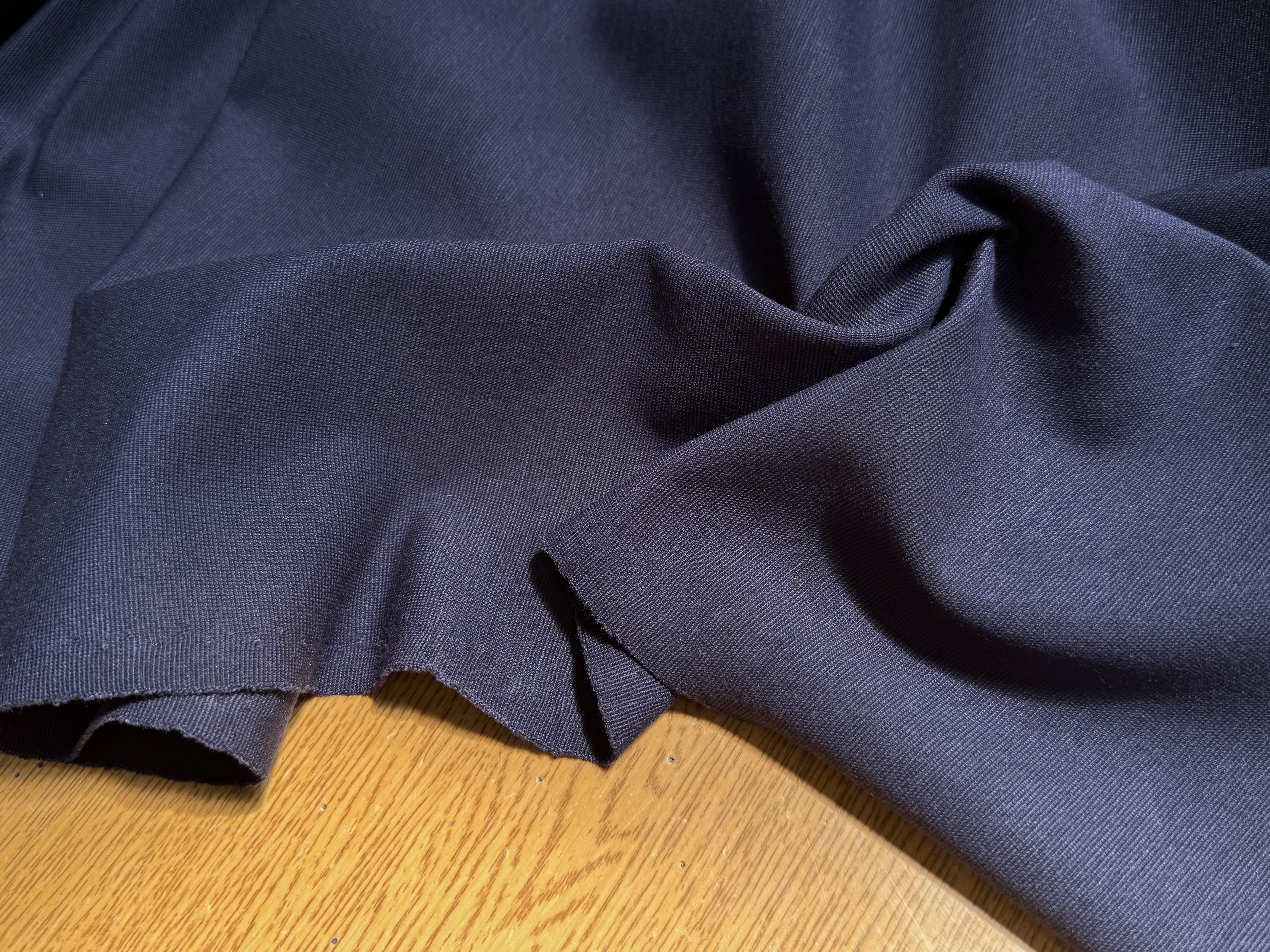 MAILLE LOURDE COTON ULTRA STRETCH MARINE - My Little Coupon