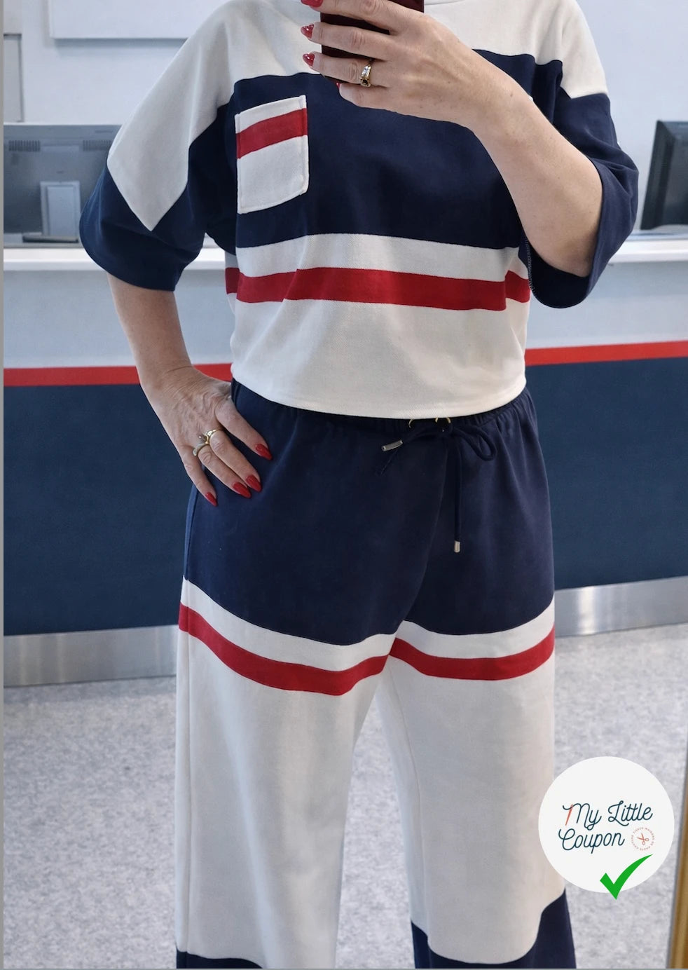 MAILLE LOURDE COTON VIVE LA FRANCE ! - My Little Coupon