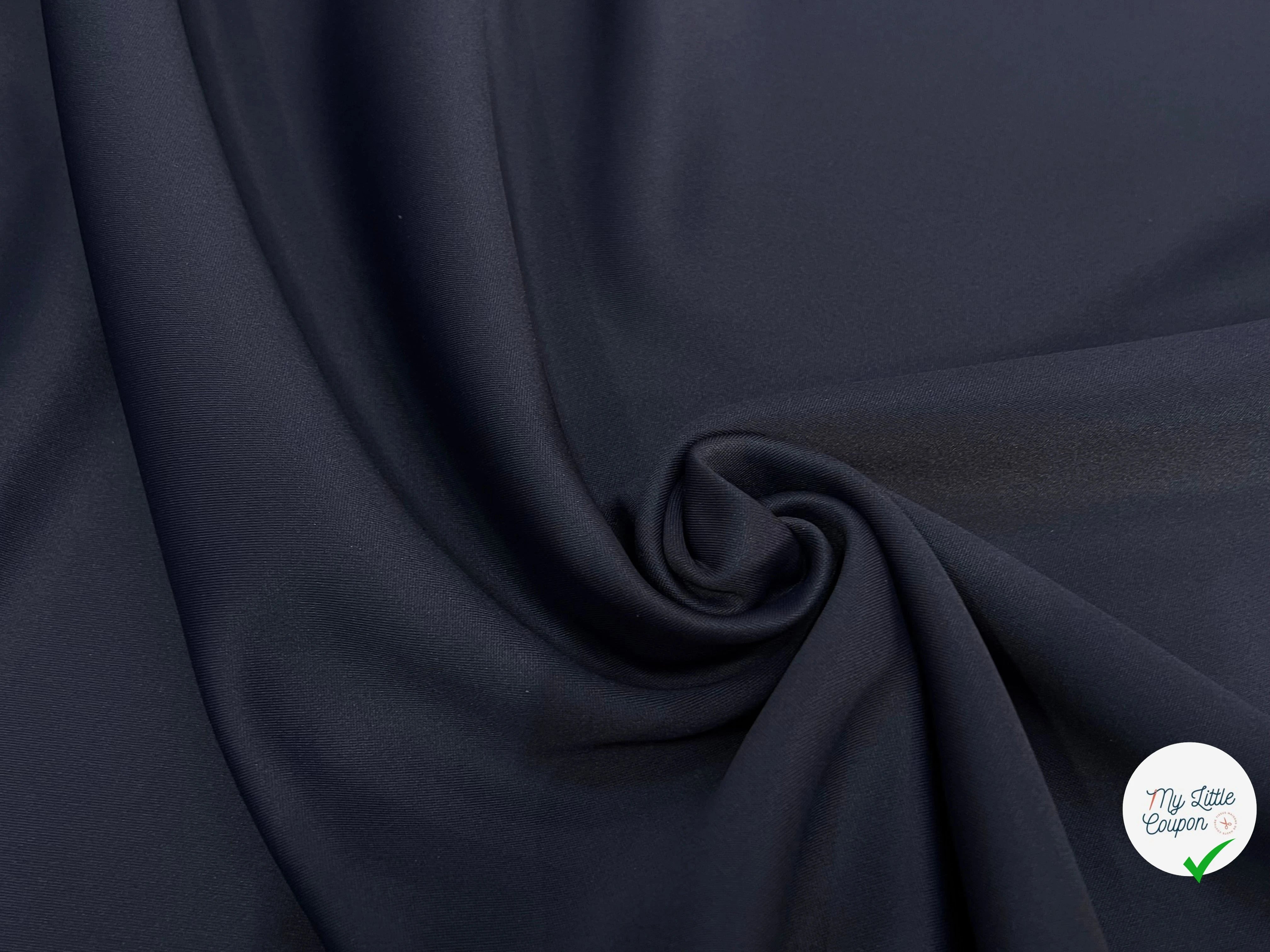 MAILLE LOURDE MILANO POLYAMIDE BLEU MARINE - My Little Coupon