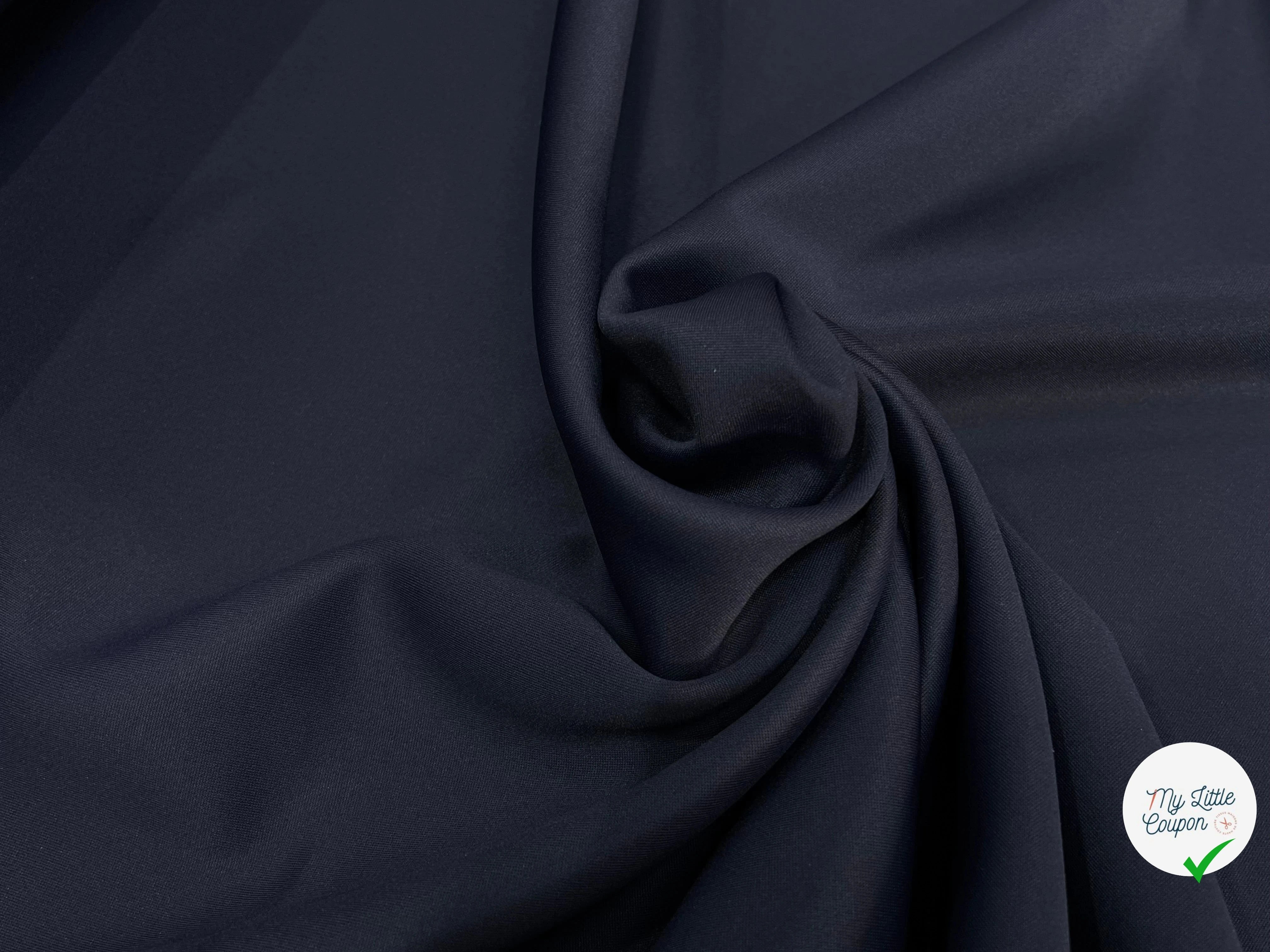 MAILLE LOURDE MILANO POLYAMIDE BLEU MARINE - My Little Coupon