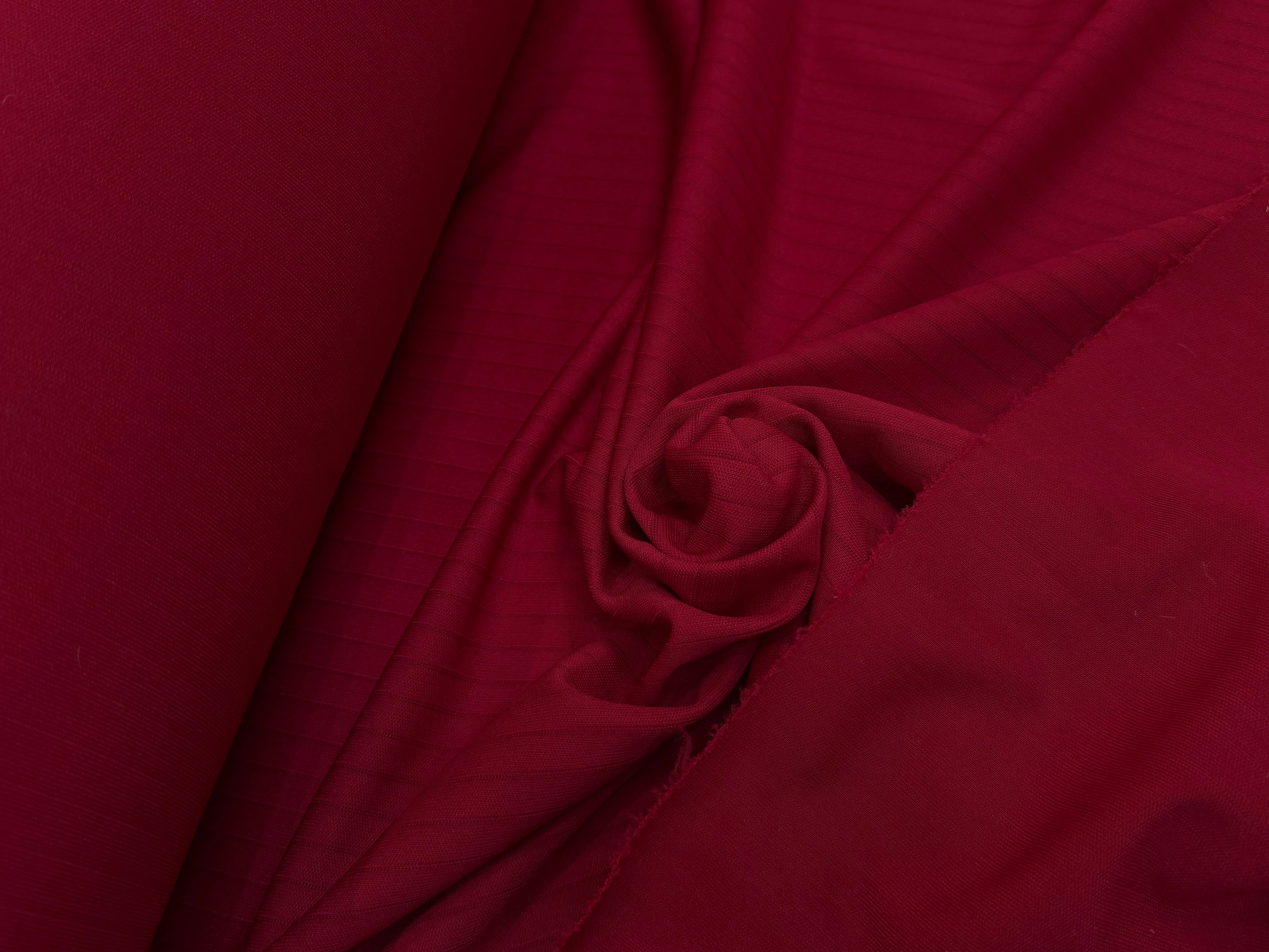 MAILLE LOURDE RAYÉE ROUGE RÊCHE FABRICATION FRANÇAISE - My Little Coupon