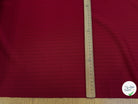 MAILLE LOURDE RAYÉE ROUGE RÊCHE FABRICATION FRANÇAISE - My Little Coupon