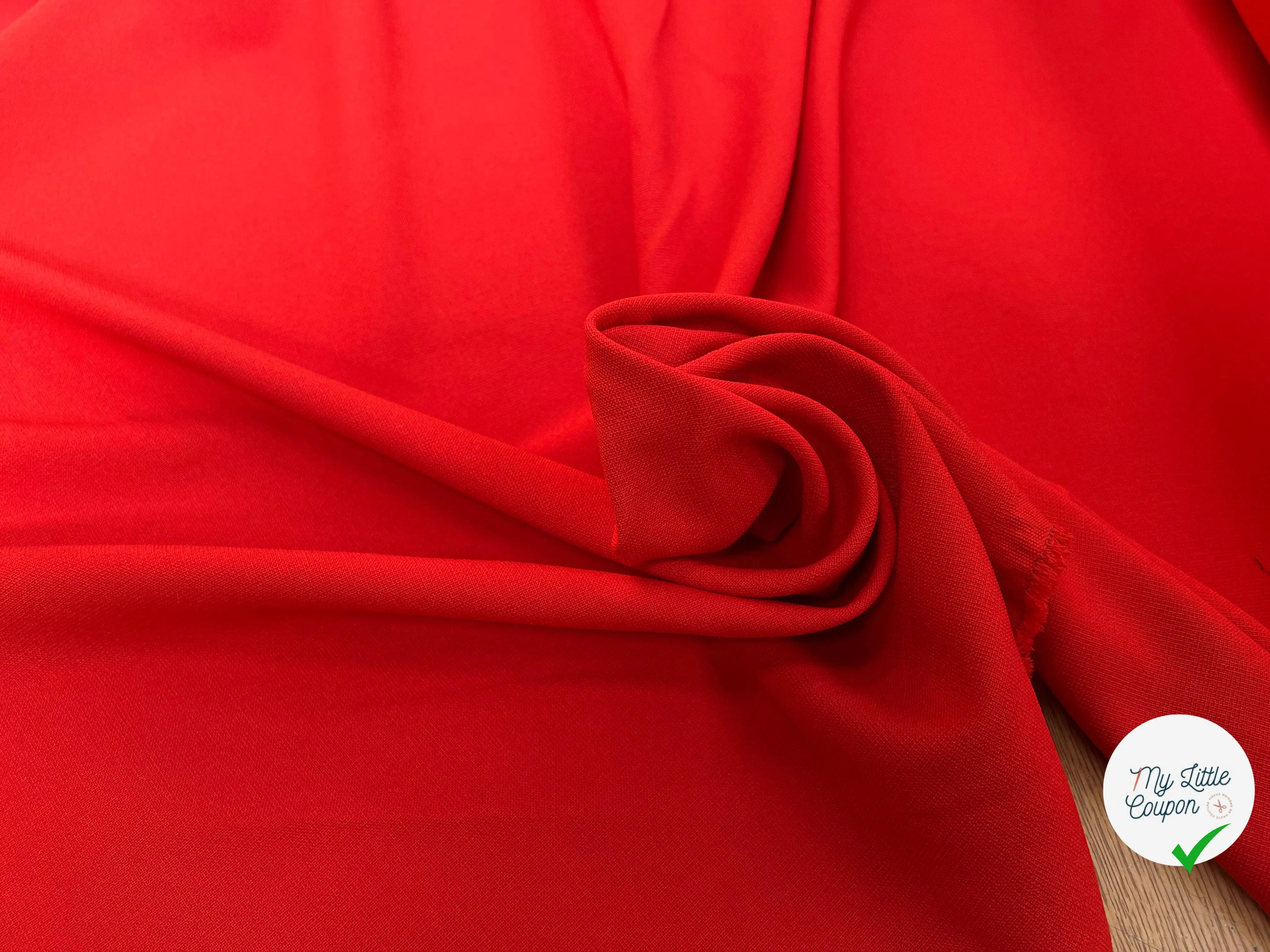 MAILLE LOURDE ROUGE COQUELICOT - My Little Coupon