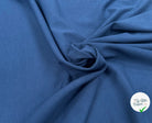 MAILLE LOURDE UNIE BLEU MADE IN FRANCE - My Little Coupon