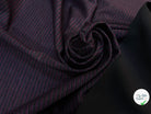 MAILLE MILANO À RAYURES NOIR&VIOLET - My Little Coupon