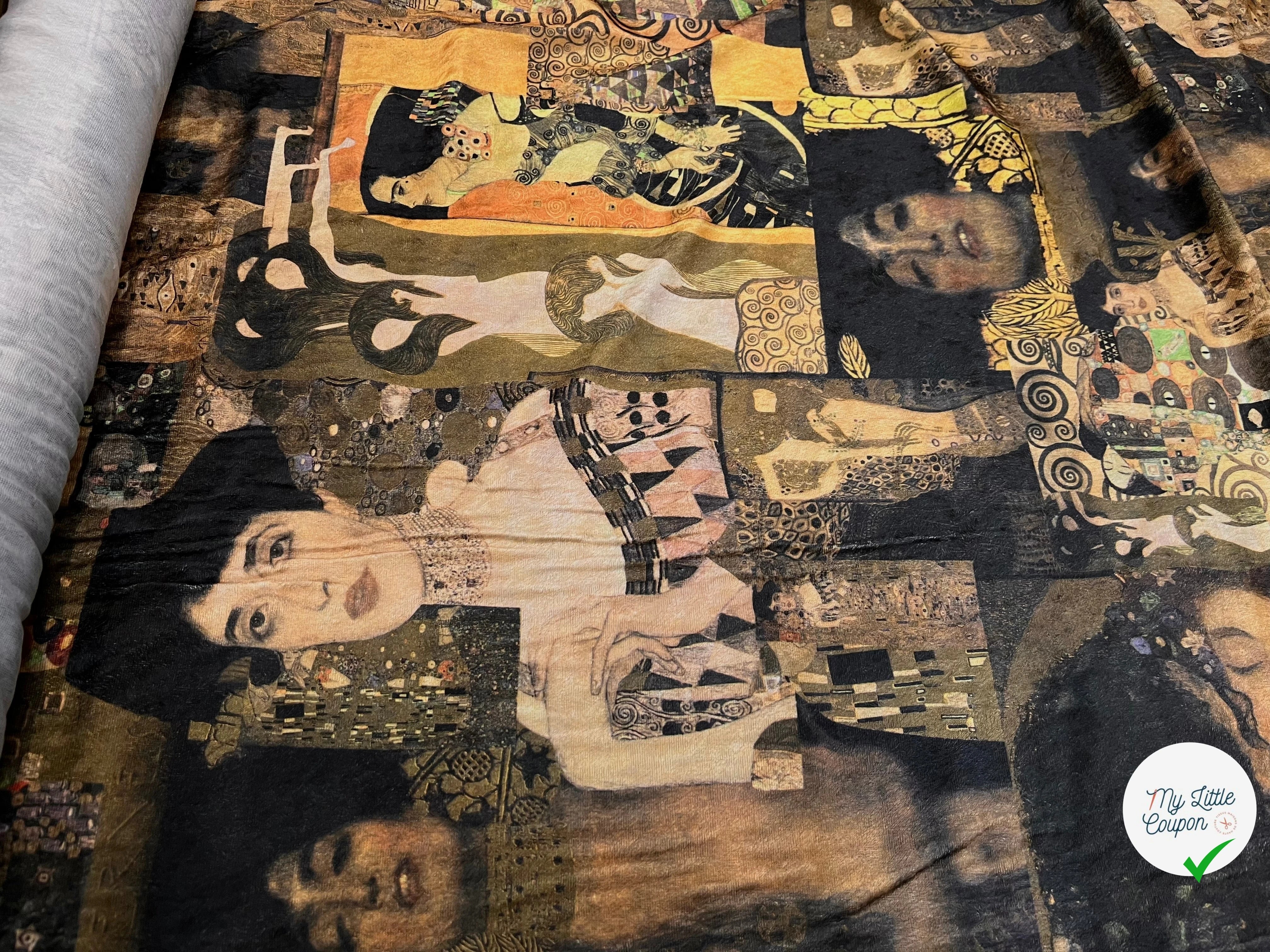 MAILLE MOTIF MOSAIQUE DE VISAGE - My Little Coupon