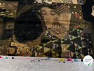 MAILLE MOTIF MOSAIQUE DE VISAGE - My Little Coupon