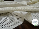 MAILLE PERFORÉE MESH BEIGE - My Little Coupon