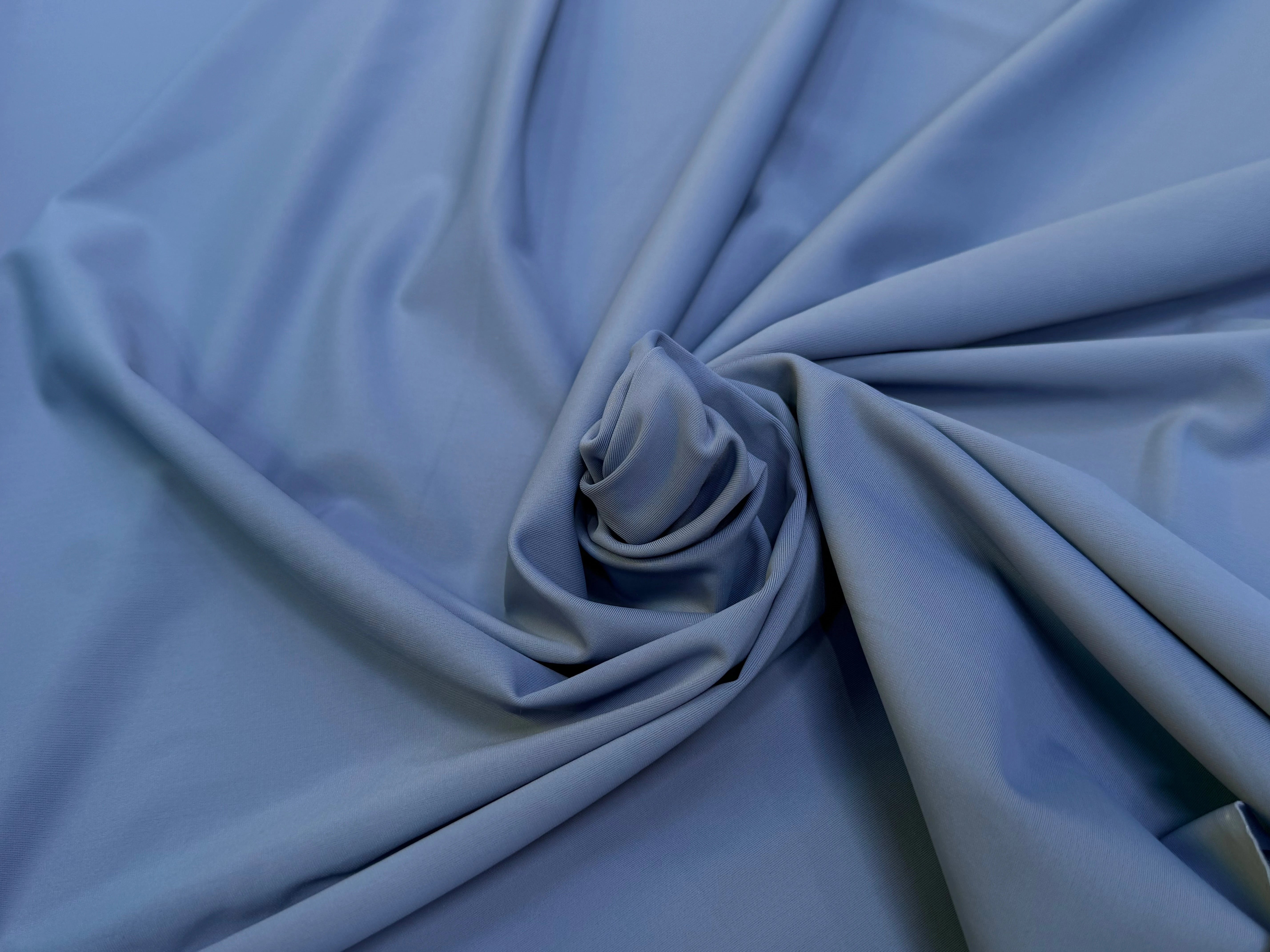 MAILLE POLYAMIDE ÉLASTHANNE ASPECT SWIMWEAR SOFT BLEU CHARETTE - My Little Coupon