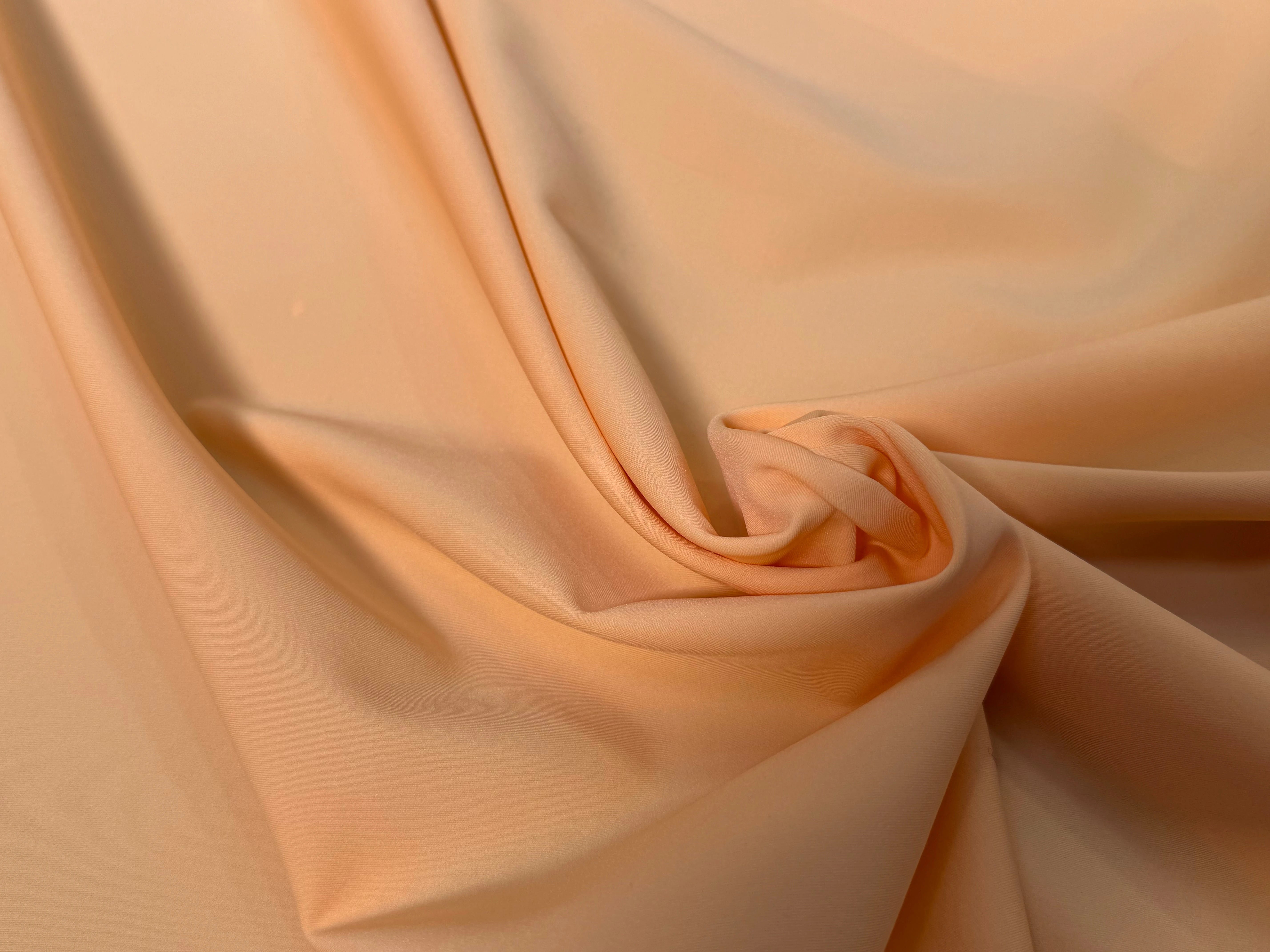 MAILLE POLYAMIDE ÉLASTHANNE ASPECT SWIMWEAR SOFT ORANGE - My Little Coupon
