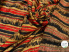 MAILLE POLYESTER DUVEUTEUSE RAYURES ETHNIQUES - My Little Coupon