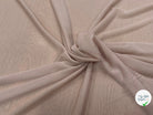MAILLE RÉSILLE FINE BEIGE CAFÉ AU LAIT 150CM - My Little Coupon