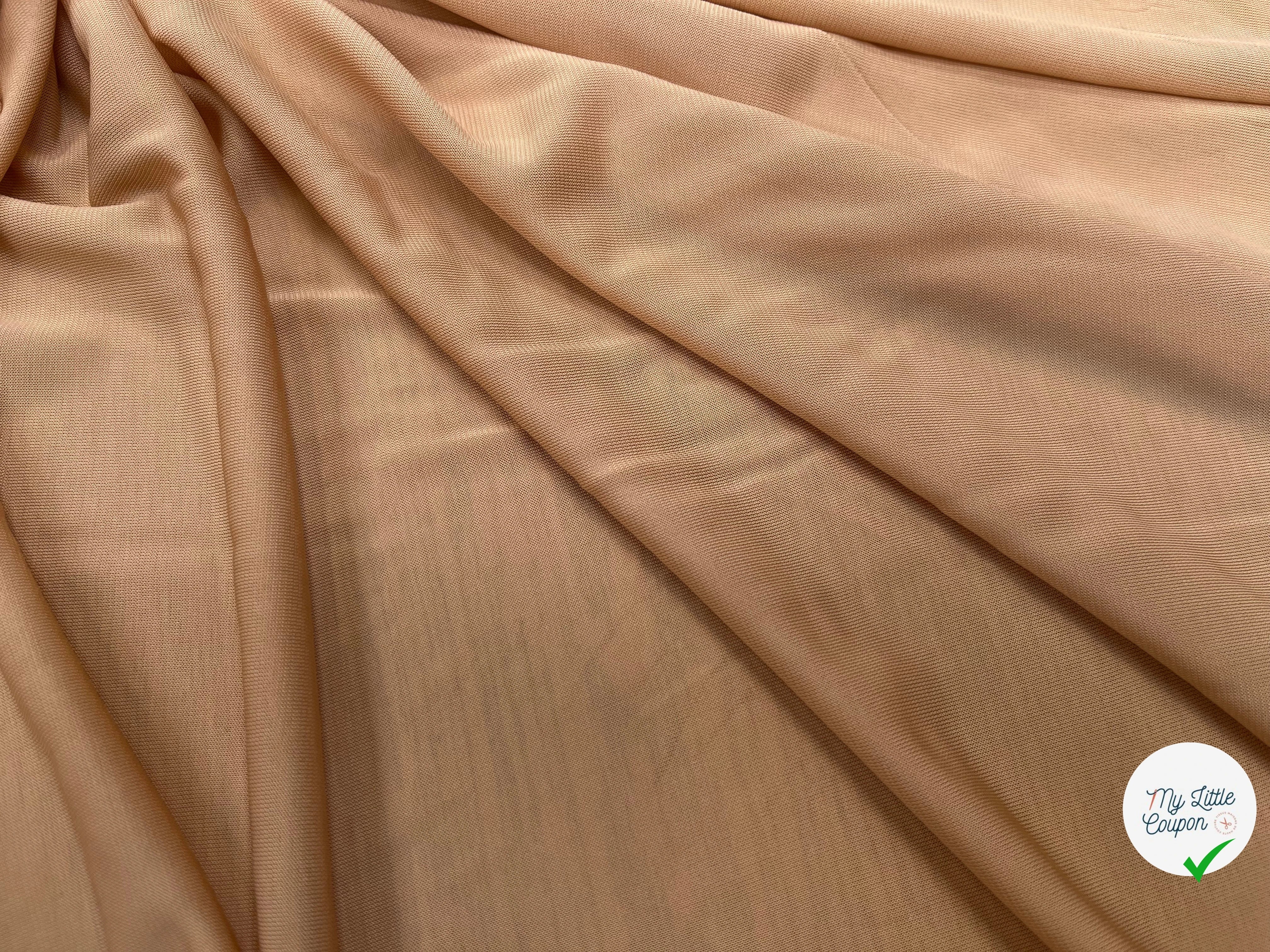 MAILLE RÉSILLE FROIDE VISCOSE DUNE - My Little Coupon