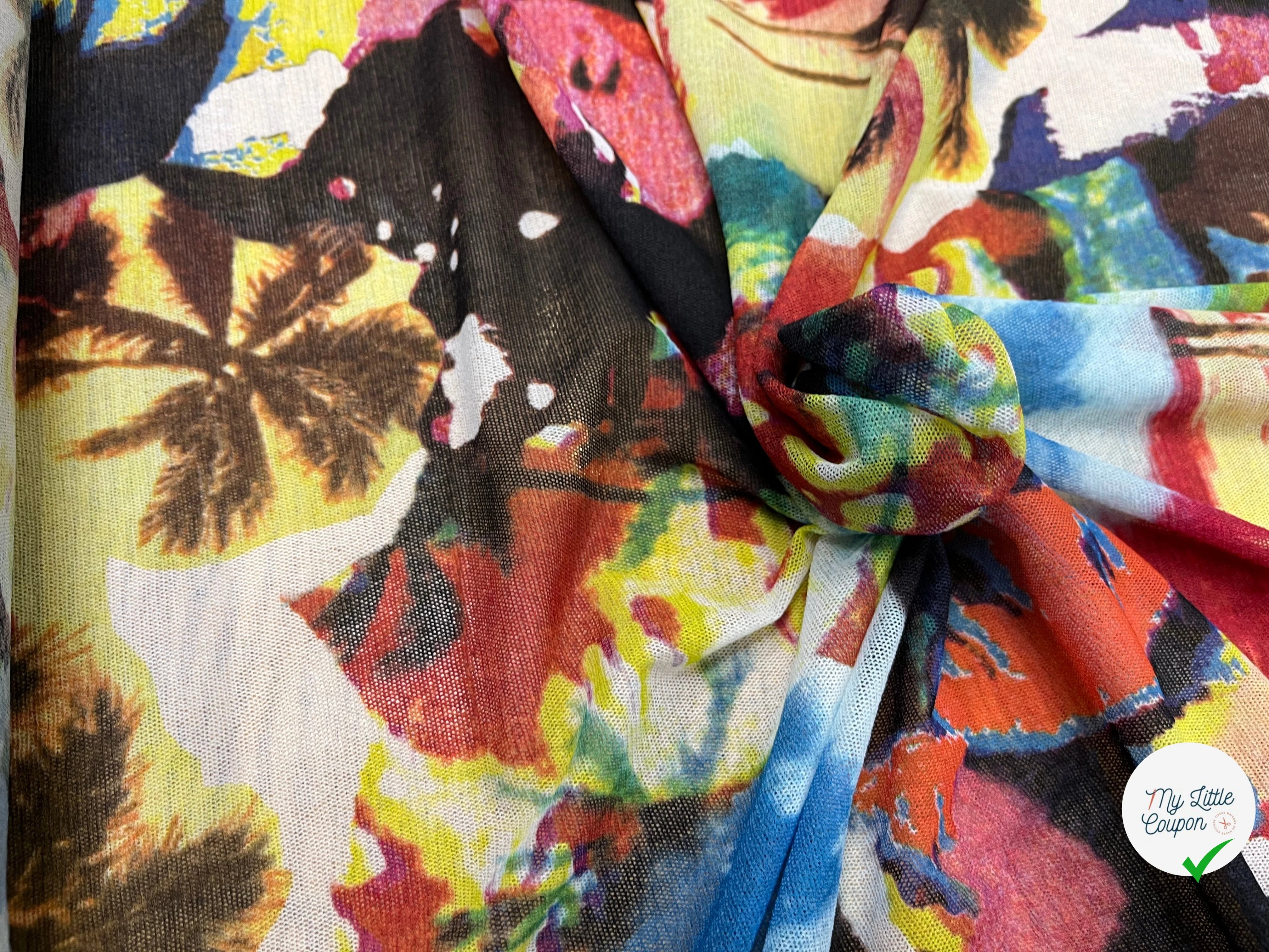 MAILLE RESILLE IMPRIMÉ POP ART - My Little Coupon