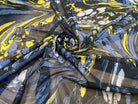 MAILLE RESILLE JUNGLE PALUDE BLEU JAUNE - My Little Coupon
