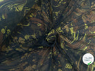 MAILLE RESILLE JUNGLE PALUDE VERT MARRON - My Little Coupon