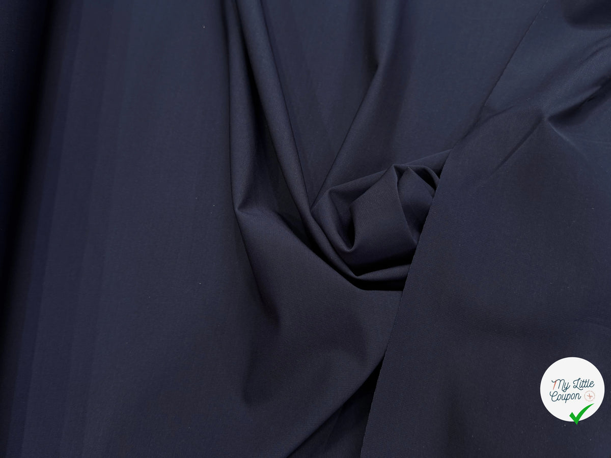 MAILLE SEMI-LOURDE SUPER STRETCH BLEU MARINE VISCOSE ET ÉLASTHANNE - My Little Coupon
