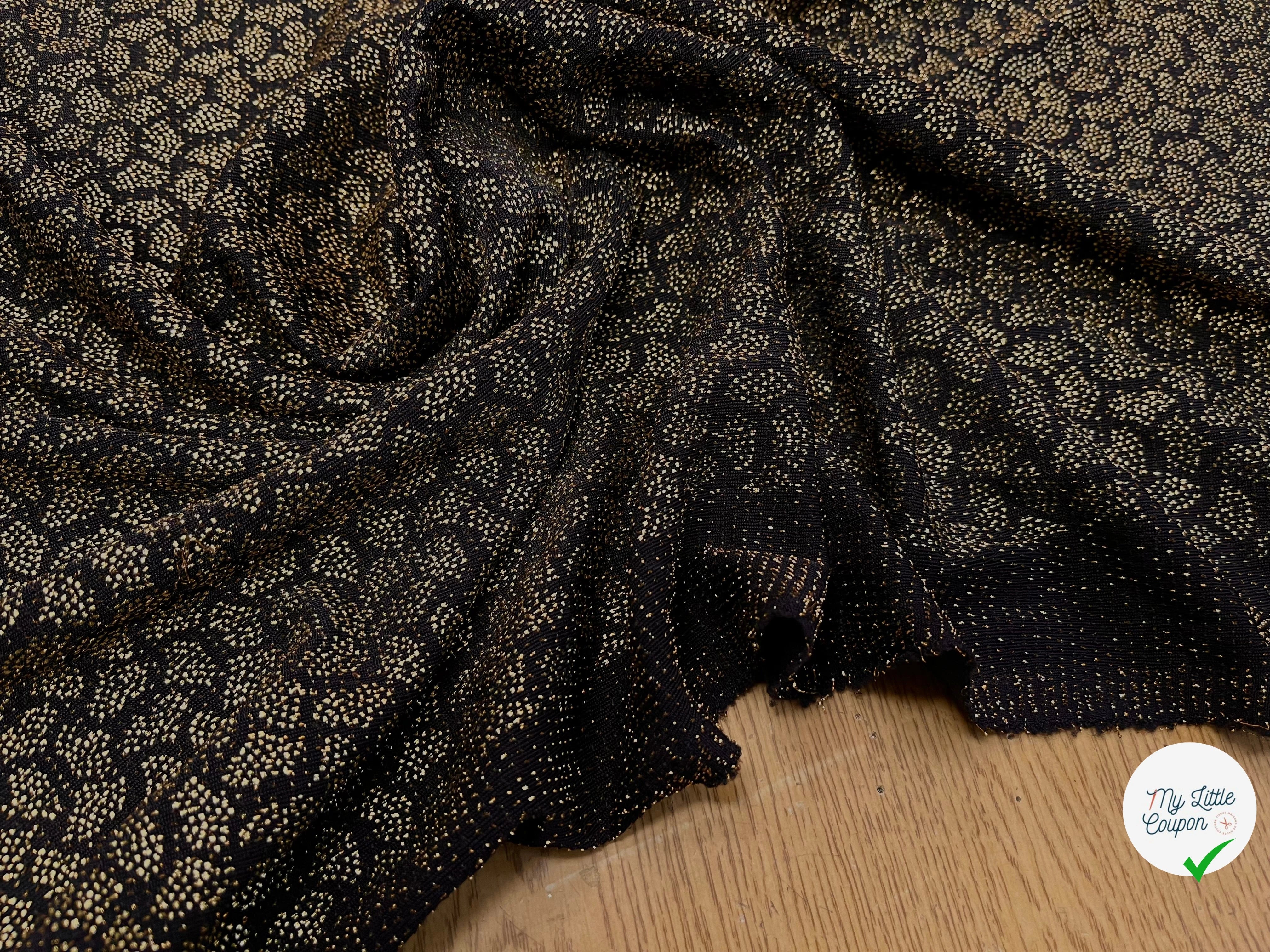 MAILLE SÉQUIN OR ESPRIT FESTIF - My Little Coupon